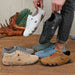 Men's Waterproof Leather Slip - On Loafers – Breathable Anti - Slip Casual Walking Shoes - Monsta Online