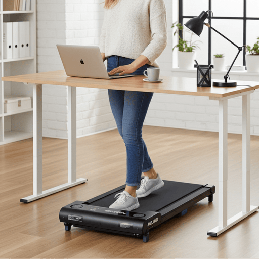 300LBS Portable Walking Pad with Incline Quiet Under Desk Treadmill - Monsta Online