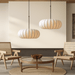 Verona Silk Pendant Light – Luxury Handcrafted Hanging Lamp - Monsta Online