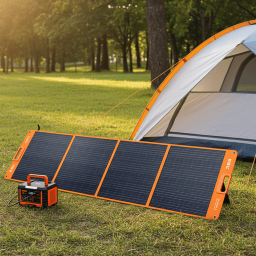 200W Portable Solar Panel High - Efficiency with Kickstand for Power Station - Monsta Online