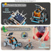Monsta 12 - in - 1 Solar Robot Building Kit - STEM Educational Toy for Kids Age 8 - 12 - 190pc Screen - Free DIY Science Gift - Monsta Online