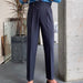 Dean Gurkha Pants – Men's High - Waisted Pleated Trousers - Monsta Online