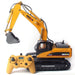 1:14 Scale RC Excavator with Metal Shovel & Dual Batteries – Realistic Construction Toy for Kids and Adults - Monsta Online