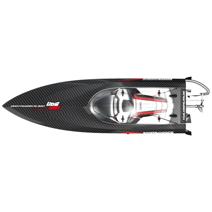 Tylausaurus: Large 26 Inches, 31 MPH Brushless RC Speed Boat for Adults with Dual Batteries - Monsta Online
