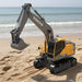 Premium 1:20 Scale Full Function Volvo RC Excavator Digger with 2.4ghz Remote Control for Kids and Adults - Monsta Online