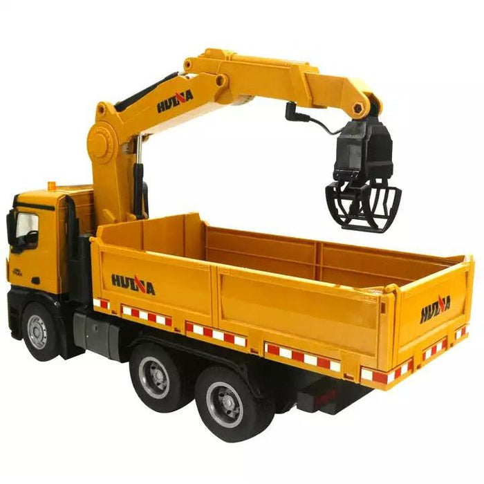 1:14 Scale 26CH Metal RC Crane Dump Truck – Remote Control Construction Toy for Kids - Monsta Online