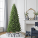 4FT Unlit Artificial Christmas Tree — 424 PE/PVC Tips, Hinged, Foldable Metal Base - Monsta Online