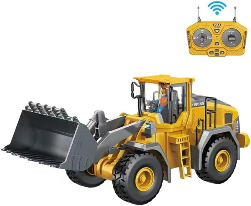 Ultimate 4 - in - 1 Metal RC Construction Fleet - Excavator, Truck, Dozer & Loader - 2.4GHz Remote Control Toy for Kids - Monsta Online