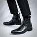Samuel Leather Dress Boots – Men's Full - Grain Brogue Lace - Up Boots - Monsta Online
