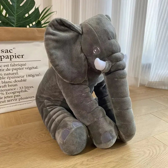 Ultra - Soft Large Plush Elephant Cuddle Pillow for Kids and Loved Ones - Monsta Online