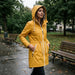 Women's Long Waterproof Rain Jacket – Windproof, Hooded & Breathable - Monsta Online