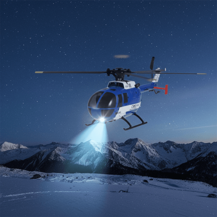 NightHawk: 4 - Channel Beginner - Friendly Remote Control Helicopter With Spot Light - Monsta Online