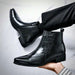 Samuel Leather Dress Boots – Men's Full - Grain Brogue Lace - Up Boots - Monsta Online