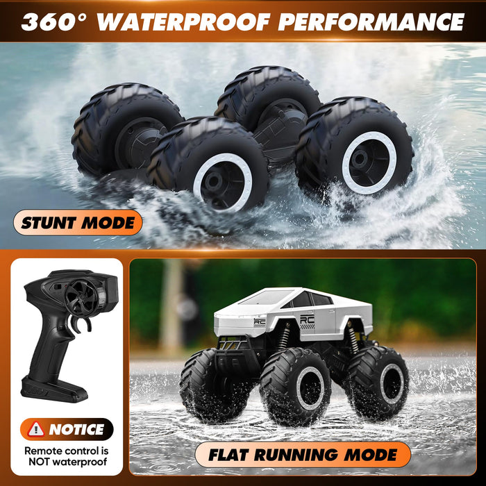 SAKER Remote Control Waterproofing Car Monster Truck Toys - Monsta Online