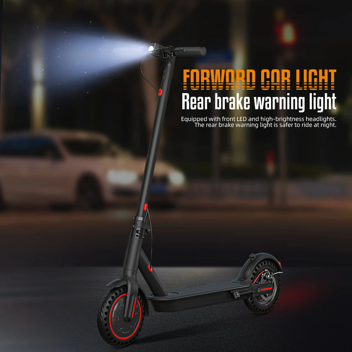 Foldable 350W Adult Electric Scooter with 19mph Top Speed and Extended Battery - Monsta Online