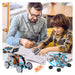 Monsta 12 - in - 1 Solar Robot Building Kit - STEM Educational Toy for Kids Age 8 - 12 - 190pc Screen - Free DIY Science Gift - Monsta Online