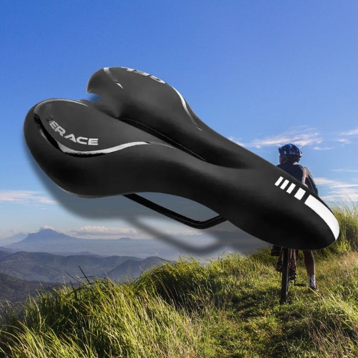 Premium Soft Gel Bike Seat Cushion – Ultimate Pressure Relief Comfort, Black - Monsta Online