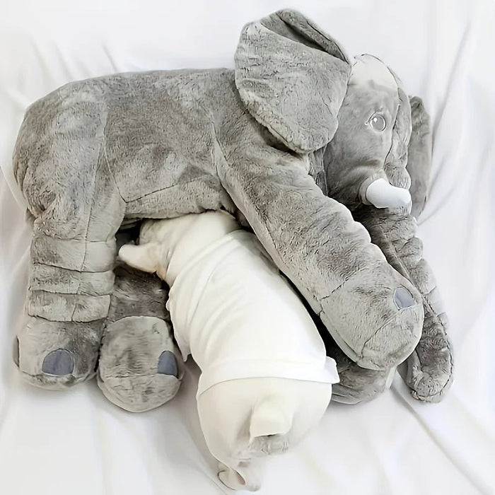 Ultra - Soft Large Plush Elephant Cuddle Pillow for Kids and Loved Ones - Monsta Online