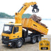1:14 Scale 26CH Metal RC Crane Dump Truck – Remote Control Construction Toy for Kids - Monsta Online