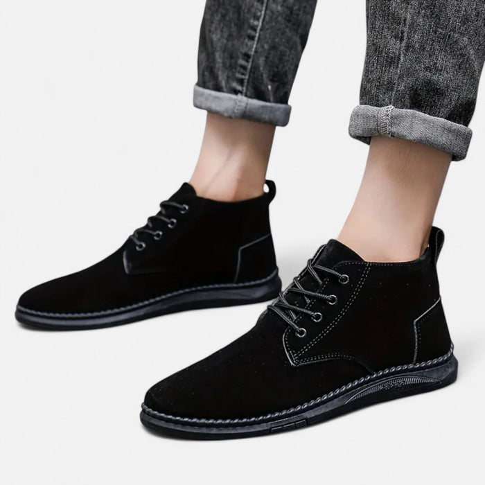 Men's Luxury Lace - Up Shoes – Soft Sole Round Toe Dress Shoes for Smart Casual & Formal Wear - Monsta Online