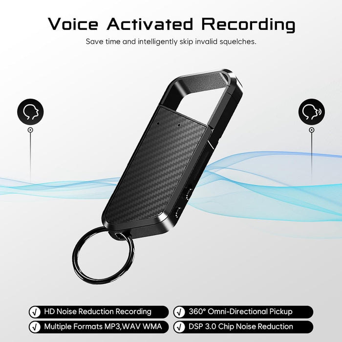 Tiniest Voice Activated Recorder with MP3 Playback and Long Battery Life - Monsta Online