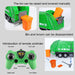 1/24 RC Garbage Truck Toy with Lights & Dual Batteries - 6CH Recycling Trash Truck for Kids 3+ - Monsta Online