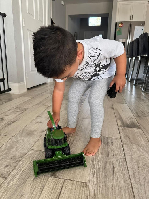 1:24 Scale RC Harvester Toys with 2 Harvesting Heads for Kids with Dual Batteries - Monsta Online