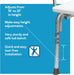 Heavy - Duty Slip - Resistant Shower Chair Medical Transfer Bench - Bath Stool - Monsta Online