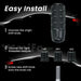 Universal 95MM Non - Slip Aluminum Shifter Knob for Smooth Gear Changes - Monsta Online