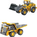 Ultimate 4 - in - 1 Metal RC Construction Fleet - Excavator, Truck, Dozer & Loader - 2.4GHz Remote Control Toy for Kids - Monsta Online