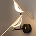 Luxurious Golden Bird Wall Sconce Lamp for Sophisticated Home Décor - Monsta Online