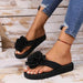 Amara Floral Slide Sandals for Women – Cushioned Mid - Heel Slip - On for Everyday Comfort & Style - Monsta Online