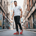 Men's Casual Platform Sneakers – Non - Slip Rubber Outsole, Comfortable Everyday Shoes - Monsta Online