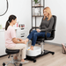 Professional No - plumbing Spa Pedicure Chair with Foot Bath and Rolling Stool - Monsta Online