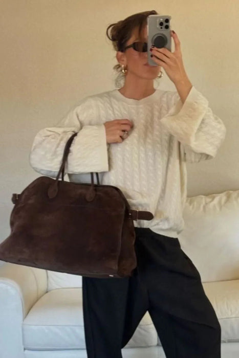 Elara Luxury Handbag – Chic Premium Shoulder Bag for Women, Spacious & Stylish Everyday Tote - Monsta Online
