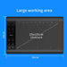 Professional Large 10x6 Inch Digital Drawing Tablet with 8192 Levels & Stylus Pen - Monsta Online
