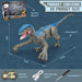 Velociraptor Remote Control Dinosaur Toy – LED Lights, Roaring Sounds & Rechargeable for Kids 4+ - Monsta Online