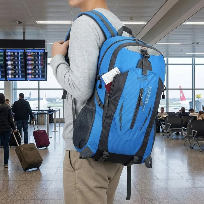 Waterproof Nylon Travel Backpack – Lightweight, 36 - 55L Spacious & Ergonomic - Monsta Online