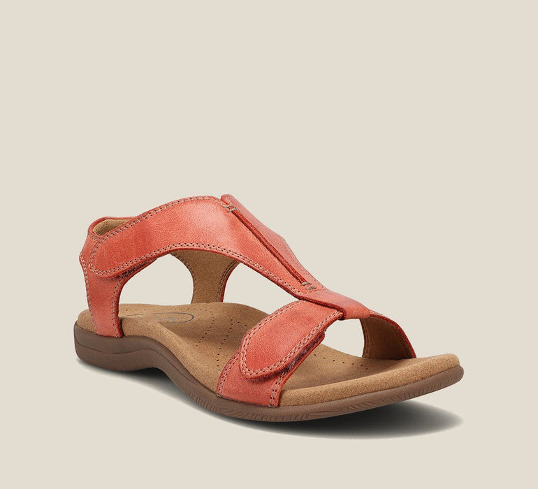 Rinah Women's Luxury Orthopedic Leather Sandals – Memory Foam Arch Support for All - Day Comfort - Monsta Online