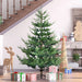 6FT Nordic Pine Artificial Christmas Tree — 795 Tips, Auto - Open Hinged, Unlit, Wide Steel Base - Monsta Online