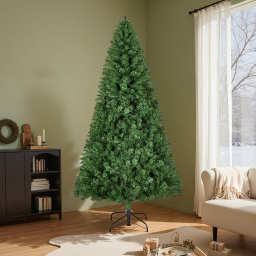 6FT Full Artificial Christmas Tree — 1250 Tips, Metal Base - Monsta Online