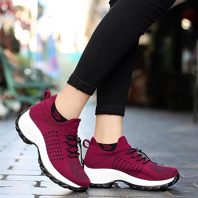 Women's Orthopedic Shoes for Plantar Fasciitis – Wide Toe Box, Arch Support & Non - Slip Sole - Monsta Online