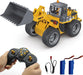 1:18 Scale 4WD RC Front Loader with Lights - 9 Channel Toy Tractor with Dual Batteries for Kids - Monsta Online