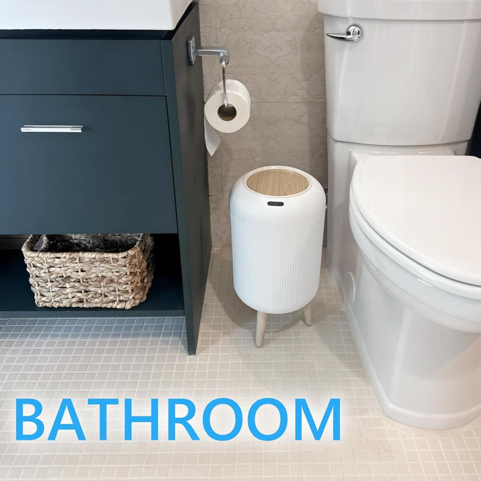 Smart Automatic Trash Can with Motion Sensor for Effortless Waste Disposal - Monsta Online
