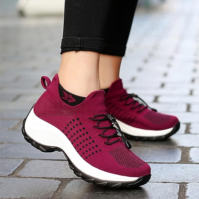 Women's Orthopedic Shoes for Plantar Fasciitis – Wide Toe Box, Arch Support & Non - Slip Sole - Monsta Online
