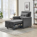 3 - in - 1 Convertible Sleeper Sofa Bed Chair With Reclining Lounger Function - Monsta Online