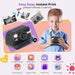 Fun Instant Camera for Kids with B&W Instant Printing and 1080P Video Recording - Monsta Online