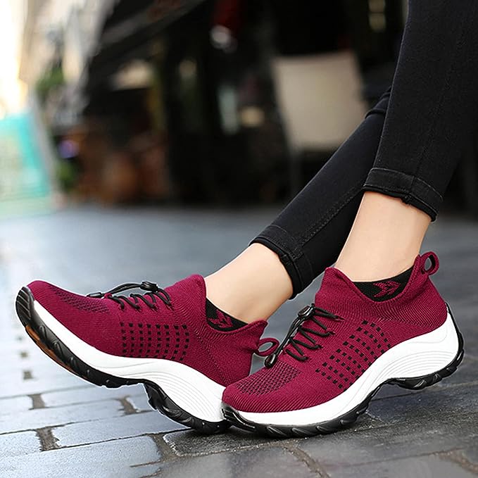 Women's Orthopedic Shoes for Plantar Fasciitis – Wide Toe Box, Arch Support & Non - Slip Sole - Monsta Online