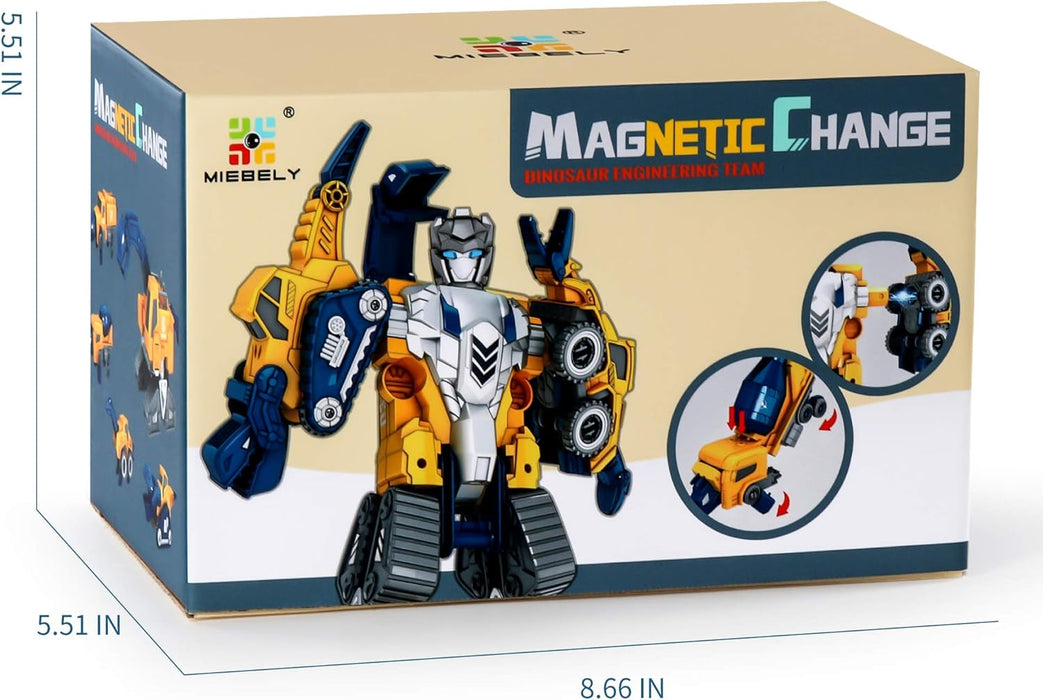 5 - in - 1 Magnetic Robot Building Set for Toddlers 3+ | Engaging STEM Learning & Fun! - Monsta Online