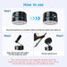 Ultra - Stable Magnetic Car Phone Holder with 360° Swivel and Double Suction - Monsta Online